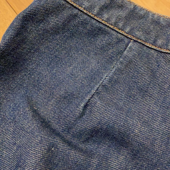 KORS Michael Kors wide leg retro style thick jeans. Size 4 dark wash. NWOT - Picture 6 of 7